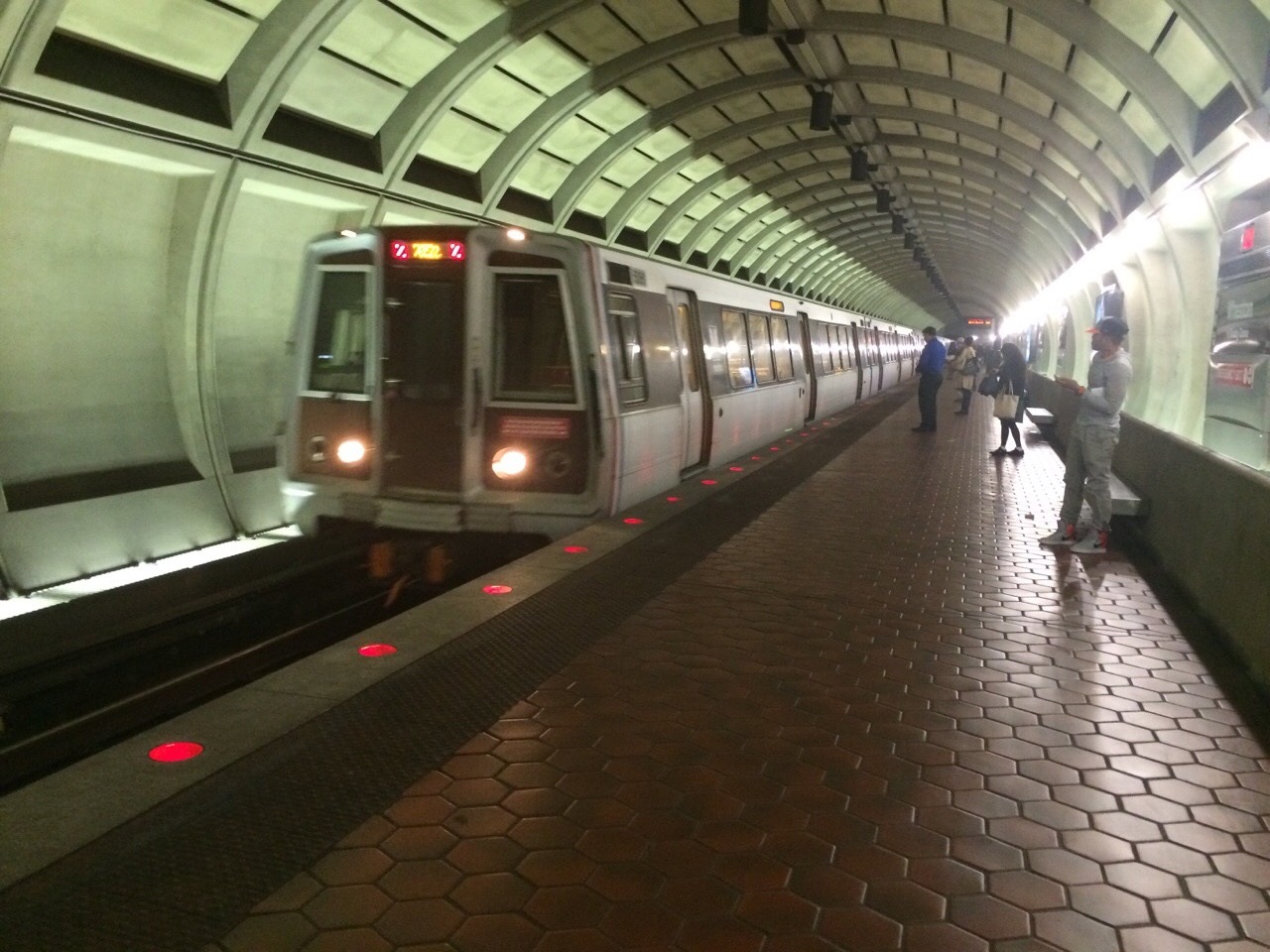 Red Line train — Wheaton (Red Line only), DC Metro